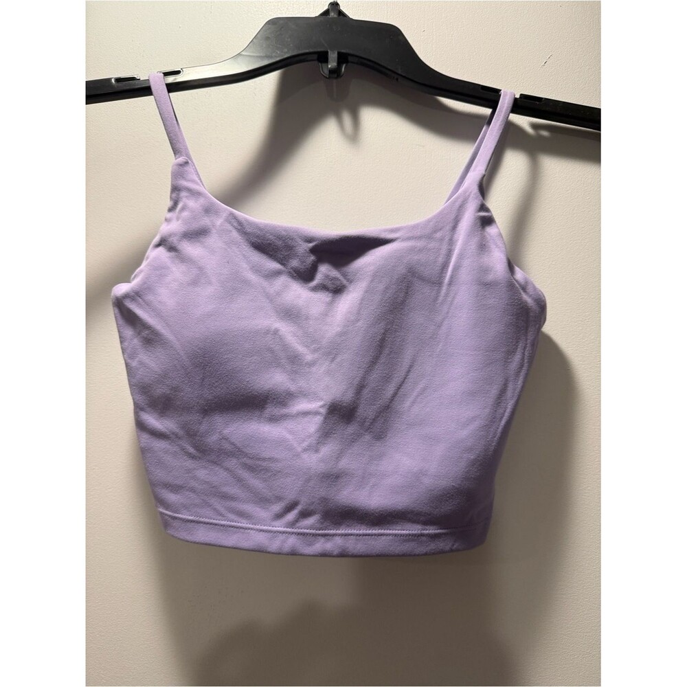 HALARA Girls Lavender Cropped Spaghetti Strap Tank L 11-12